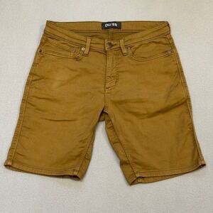 DU/ER N2X Slim Fit Shorts Mens 32 Brown Performance Stretch Casual MSNS1011